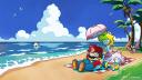 Discovery splash banner for Power Star Plaza Discord server
