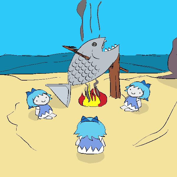 Discovery splash banner for Club Cirno Discord server