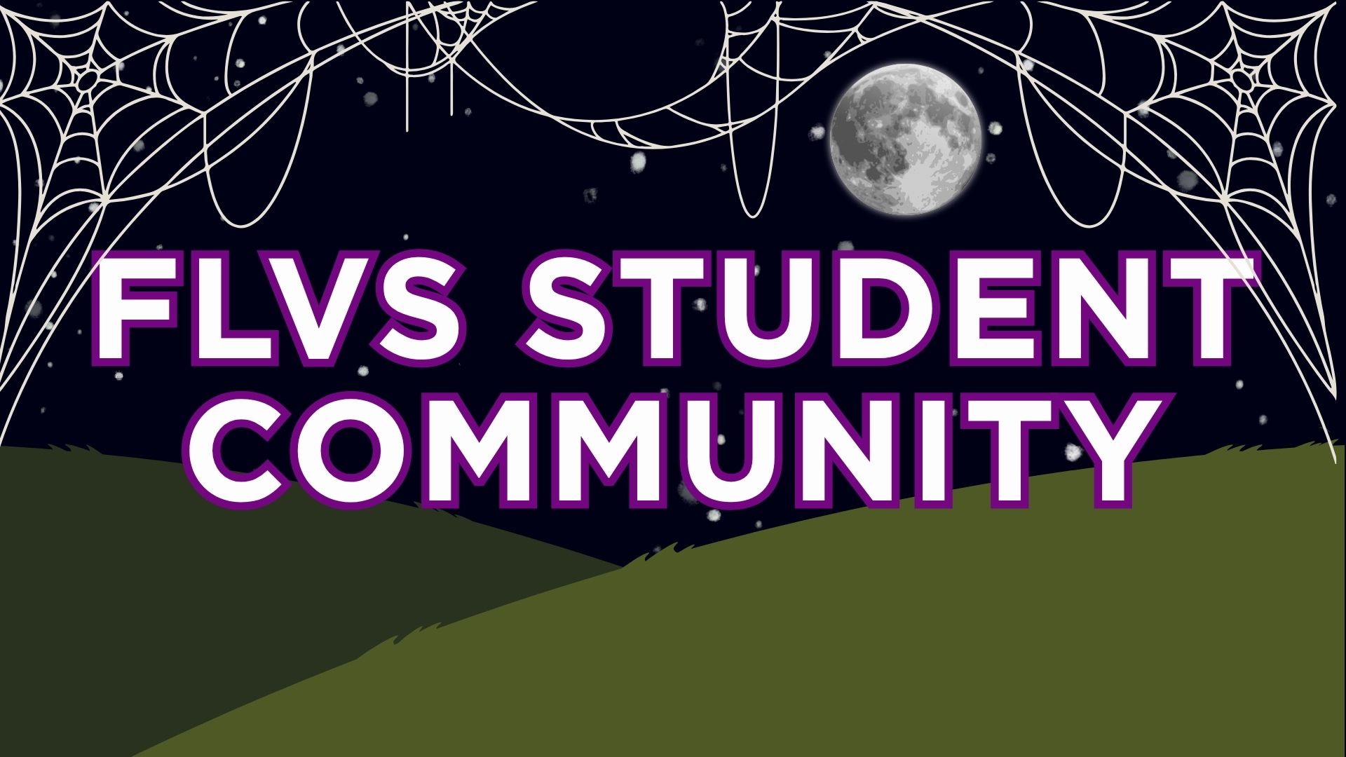 Discovery splash banner for FLVS Student Community Discord server