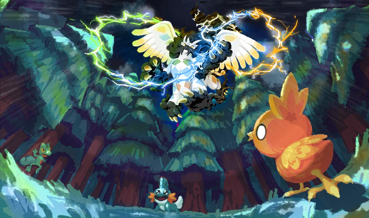 Discovery splash banner for Pokémon Infinite Fusion Discord server