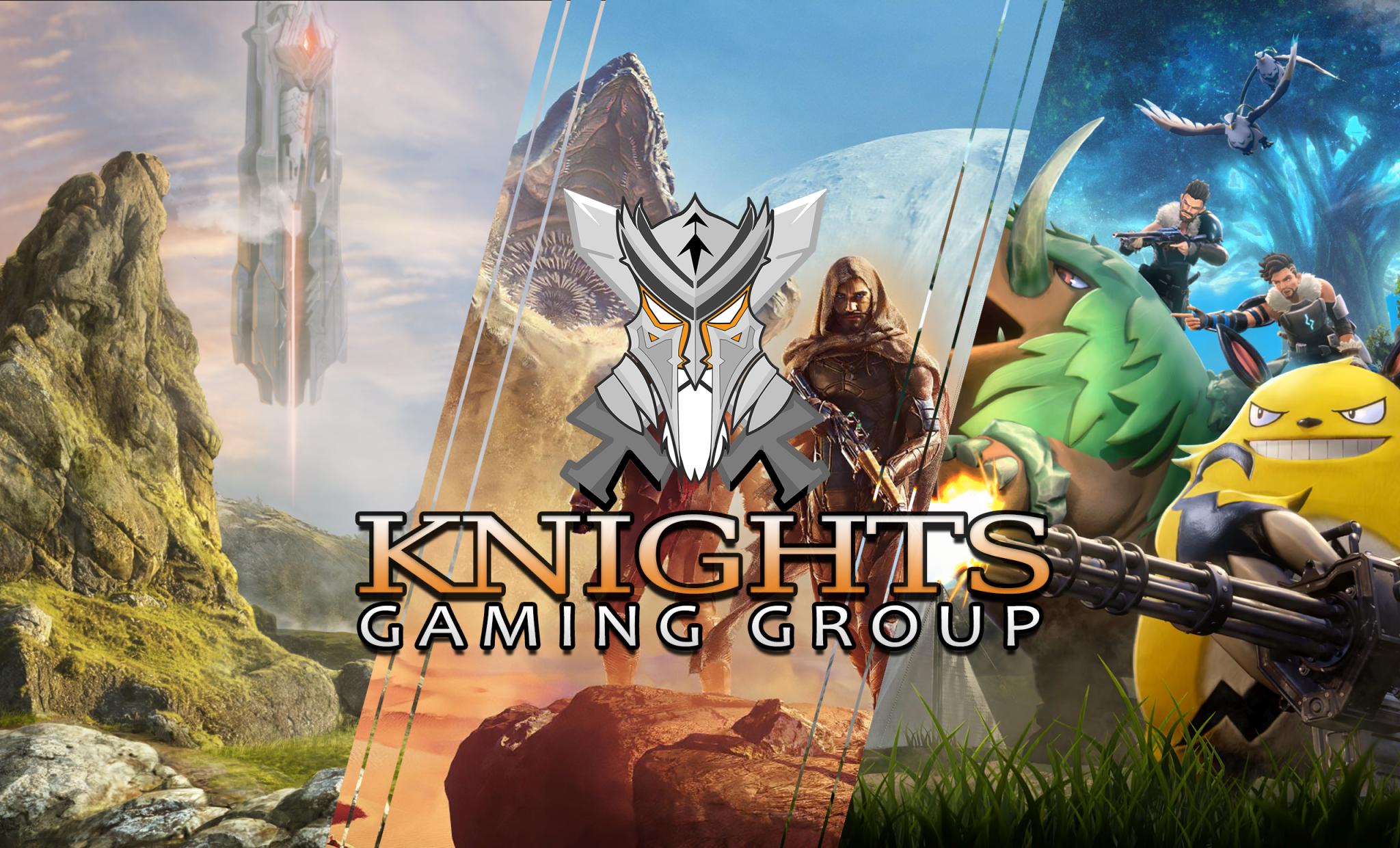 Discovery splash banner for KNIGHTS Gaming Group Discord server