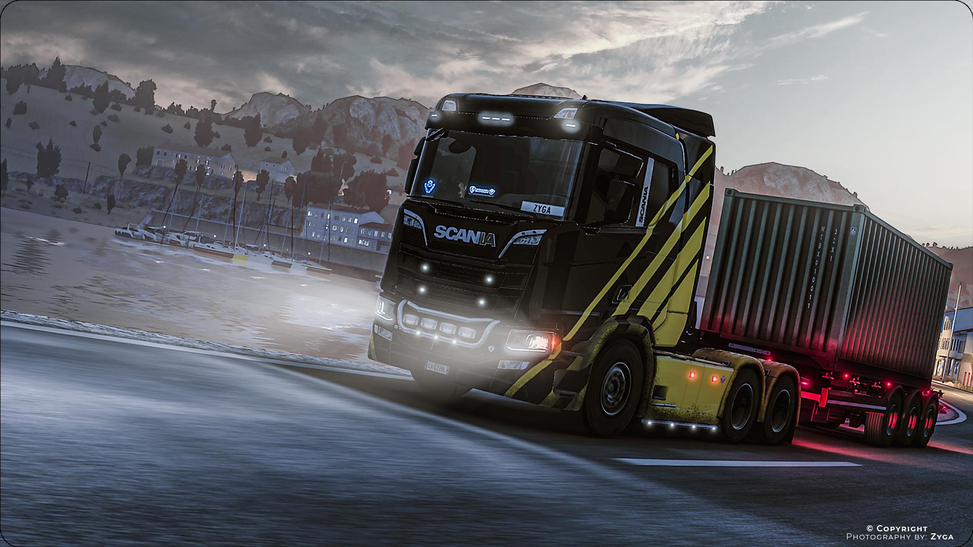 Discovery splash banner for TruckersMP Discord server