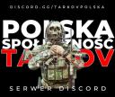 Discovery splash banner for Polska Społeczność Tarkov Discord server