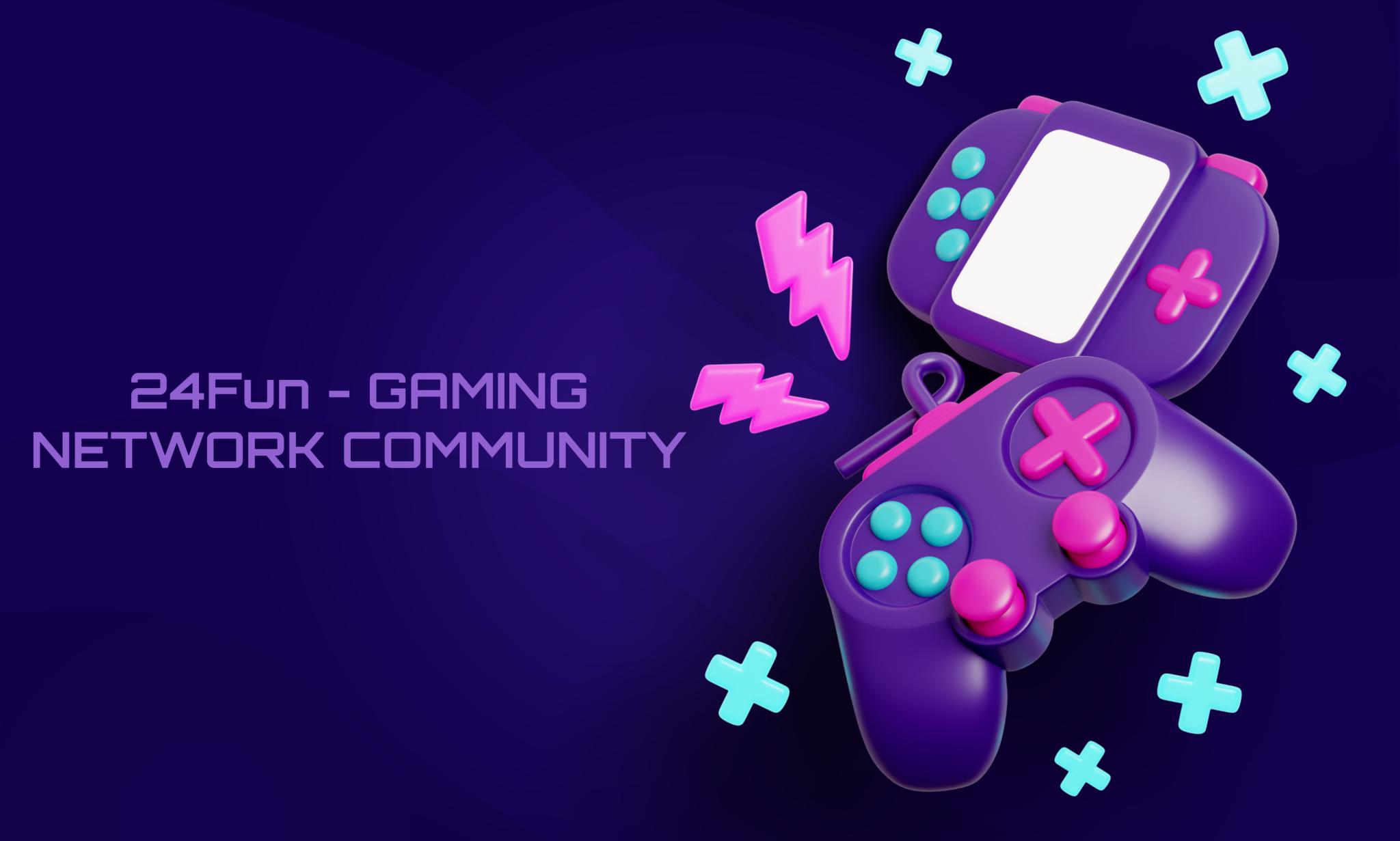 Discovery splash banner for 🍹 24Fun 🍹 Discord server