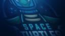 Discovery splash banner for Space Turtles Discord server