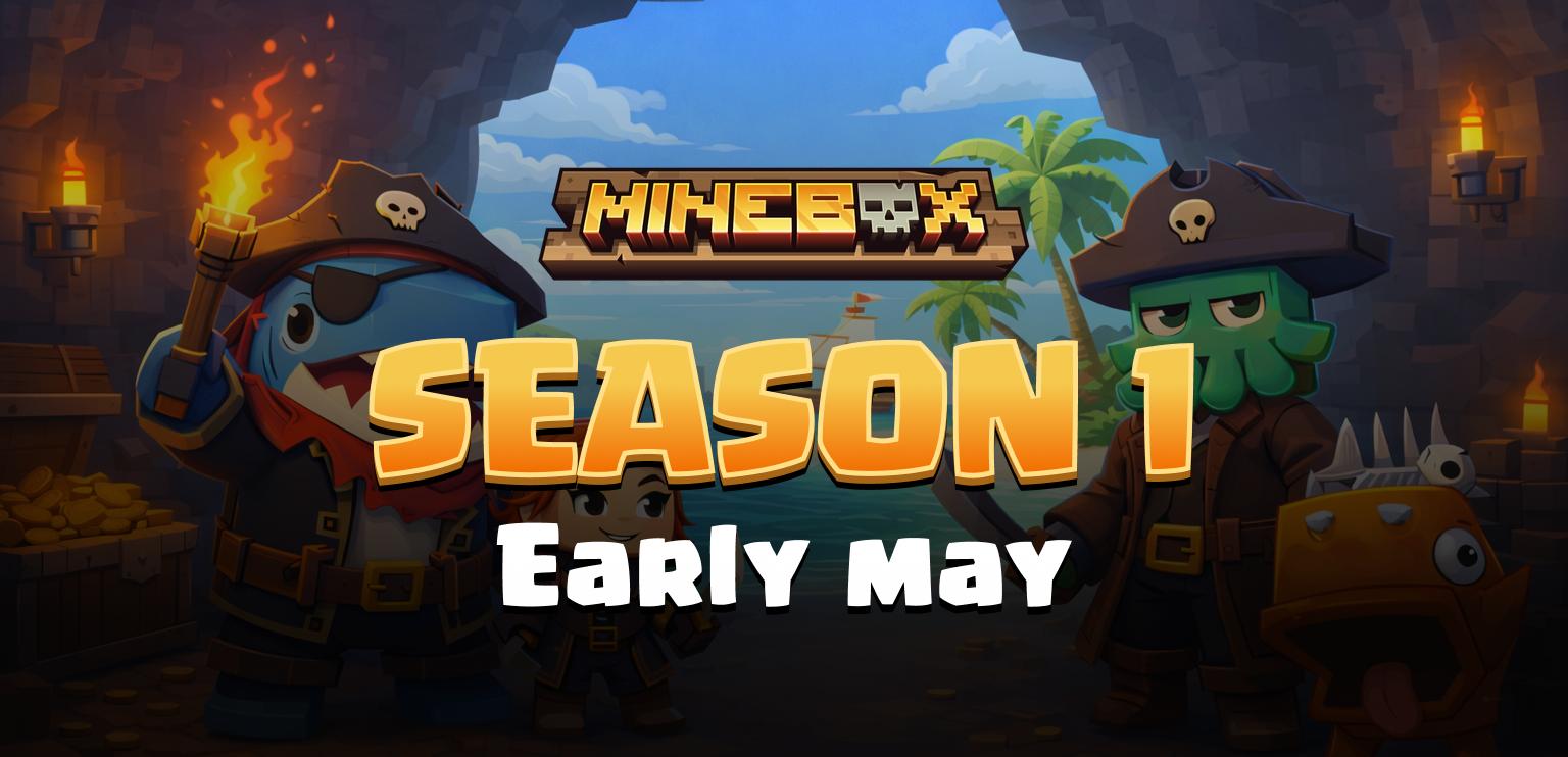 Discovery splash banner for MINEBOX Discord server