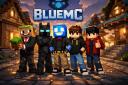 Discovery splash banner for BlueMC.PL Discord server