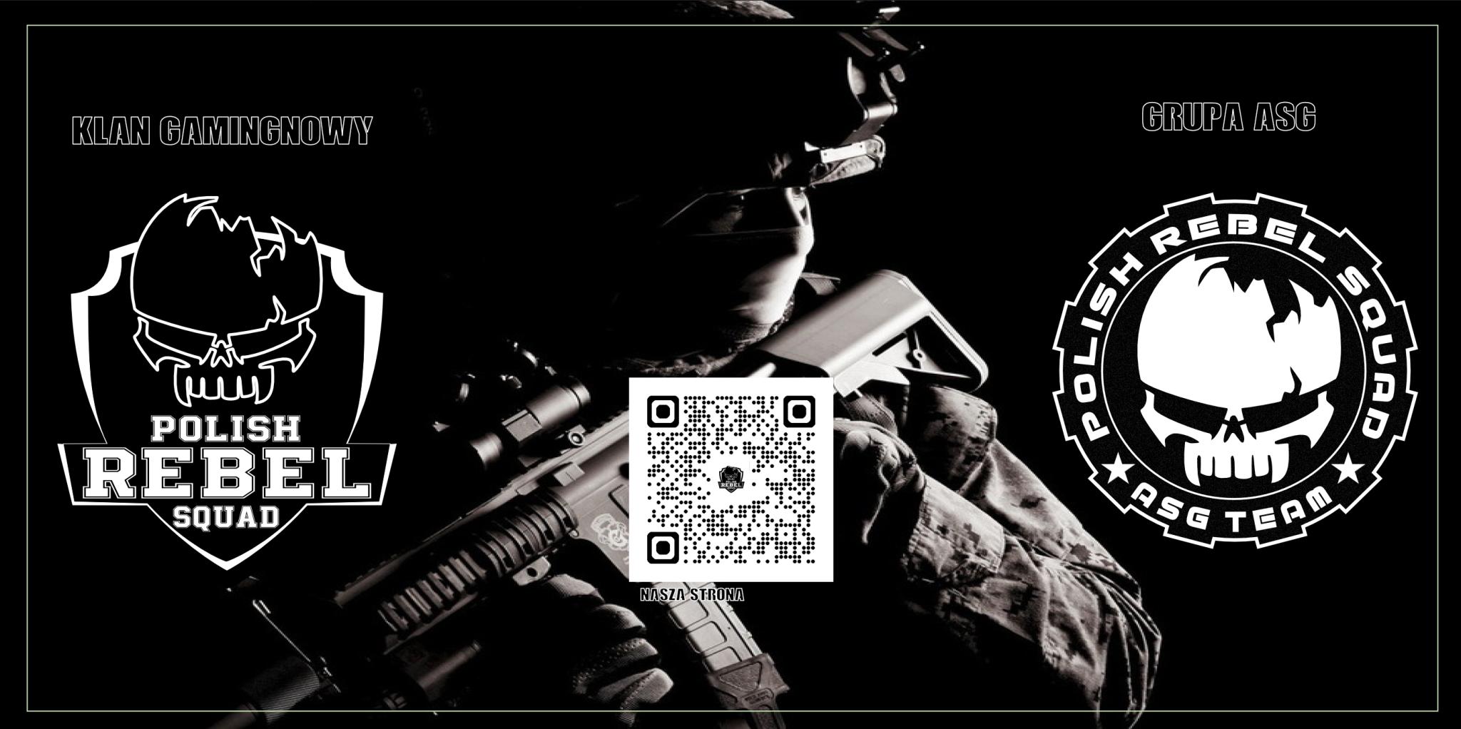 Discovery splash banner for Polish Rebel Squad Discord server