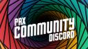 Discovery splash banner for PAX Community Discord server