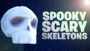 Discovery splash banner for 💀Spooky Scary Skeletons💀 Discord server