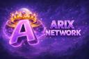 Discovery splash banner for Arix Network Discord server