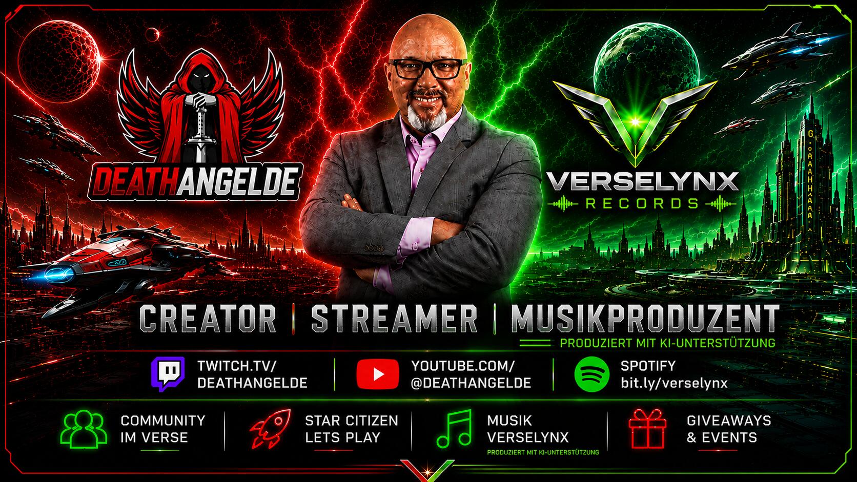 Discovery splash banner for DeathAngelDE Discord server