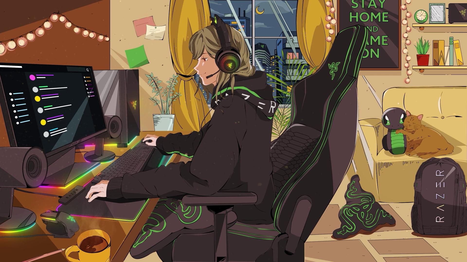 Discovery splash banner for R Λ Z Ξ R | RAZER Discord server
