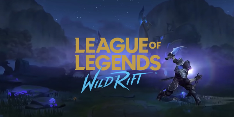 Discovery splash banner for League of Legends: Wild Rift Germany Discord server