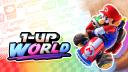 Discovery splash banner for 1-Up World | Super Mario Discord Discord server