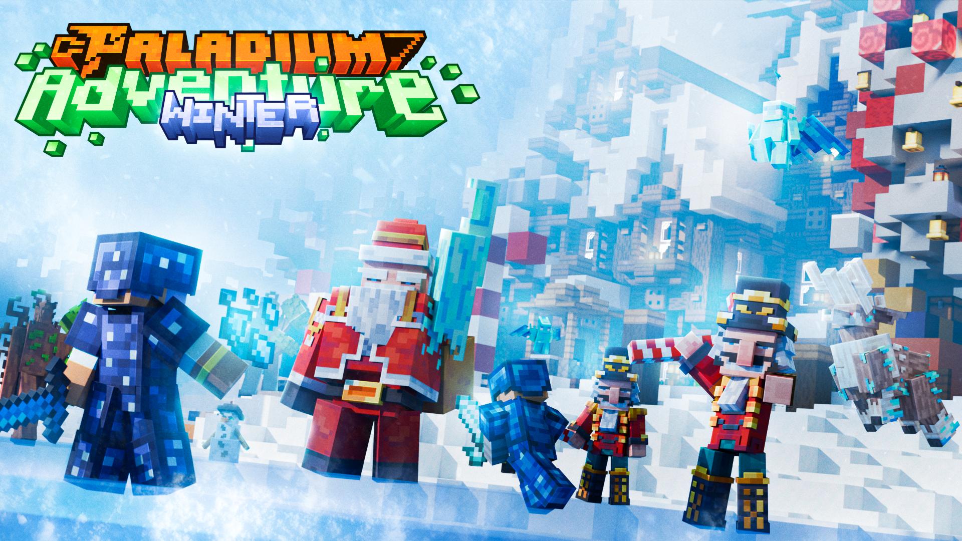 Discovery splash banner for Paladium Discord server