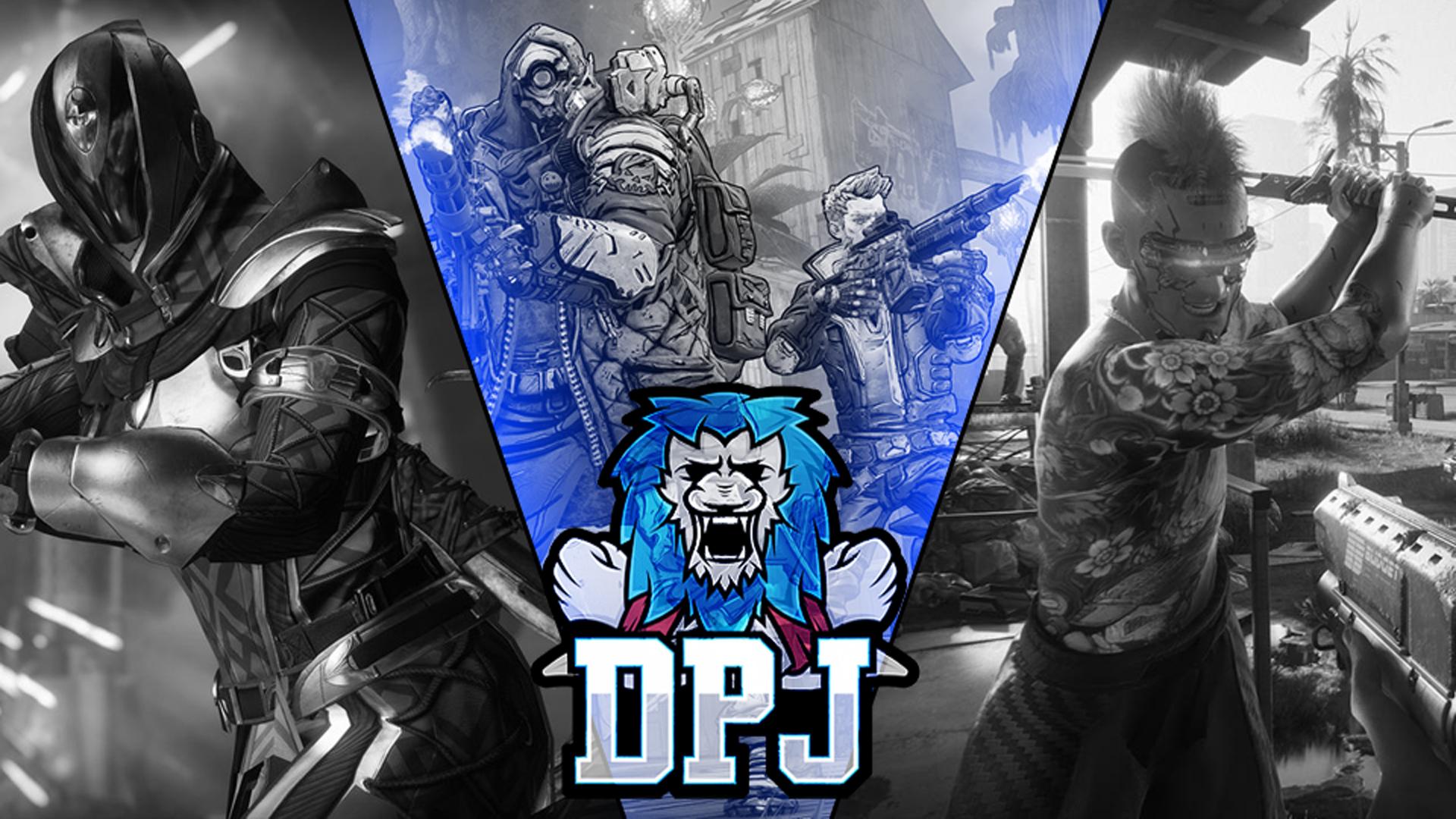 Discovery splash banner for DPJ - Borderlands 4 & More! Discord server