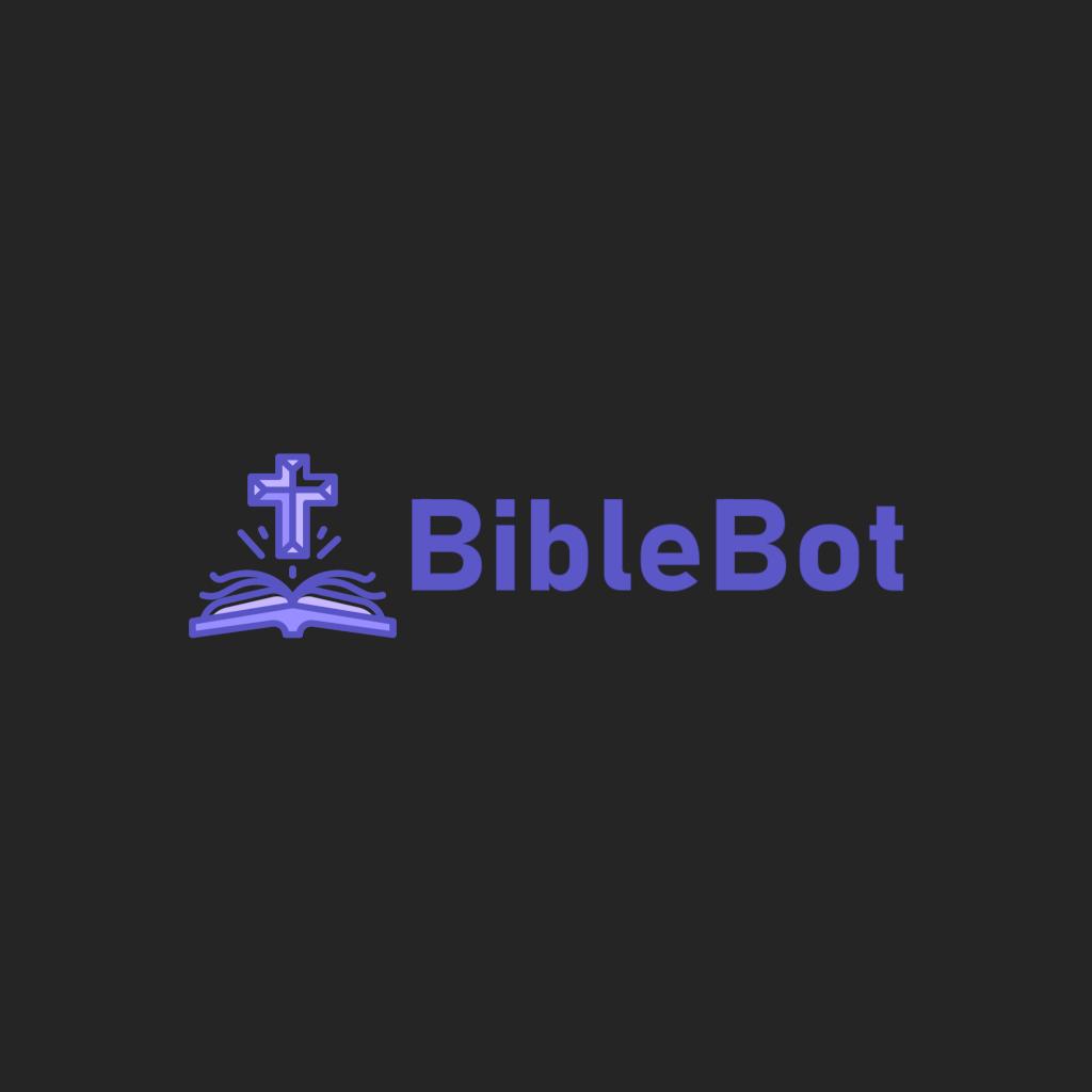 Discovery splash banner for BibleBot Discord server
