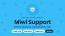 Discovery splash banner for Miwi - Support Discord server