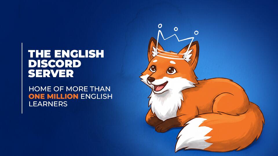 Discovery splash banner for English Discord server