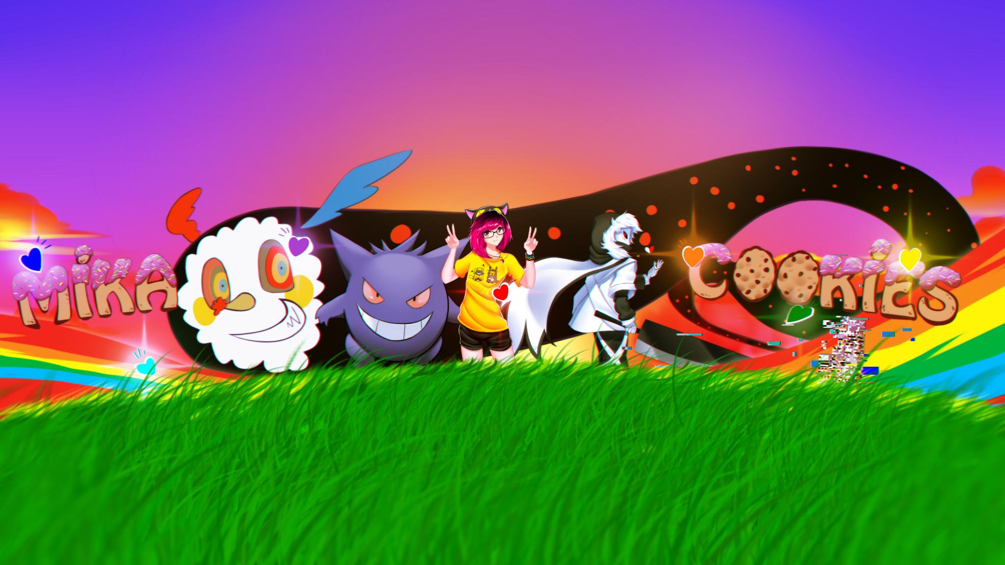 Discovery splash banner for MikaCookies Discord server