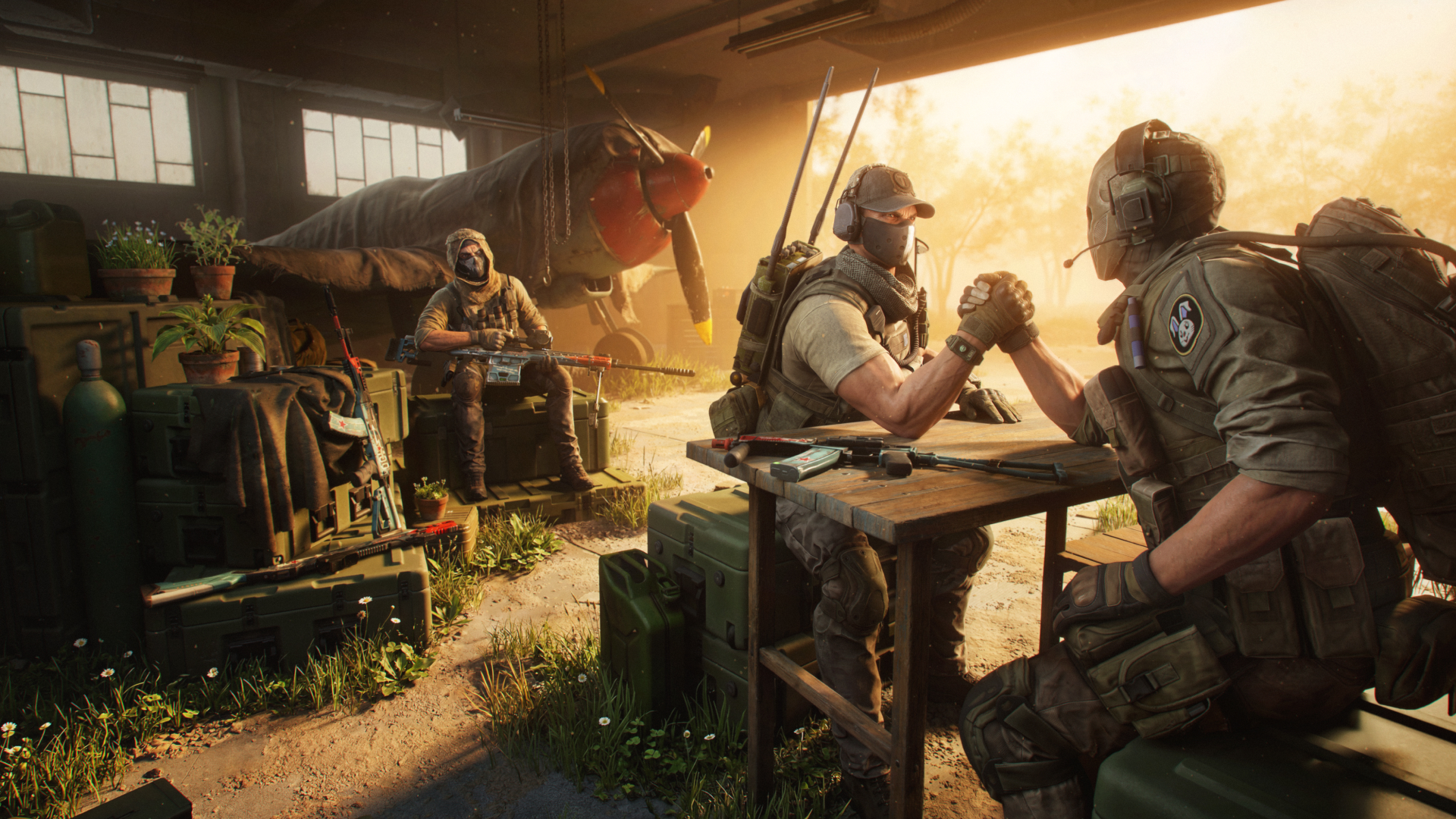 Discovery splash banner for Warface Discord server