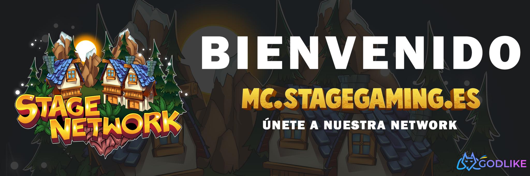 Discovery splash banner for Stage Gaming • Comunidad Discord server
