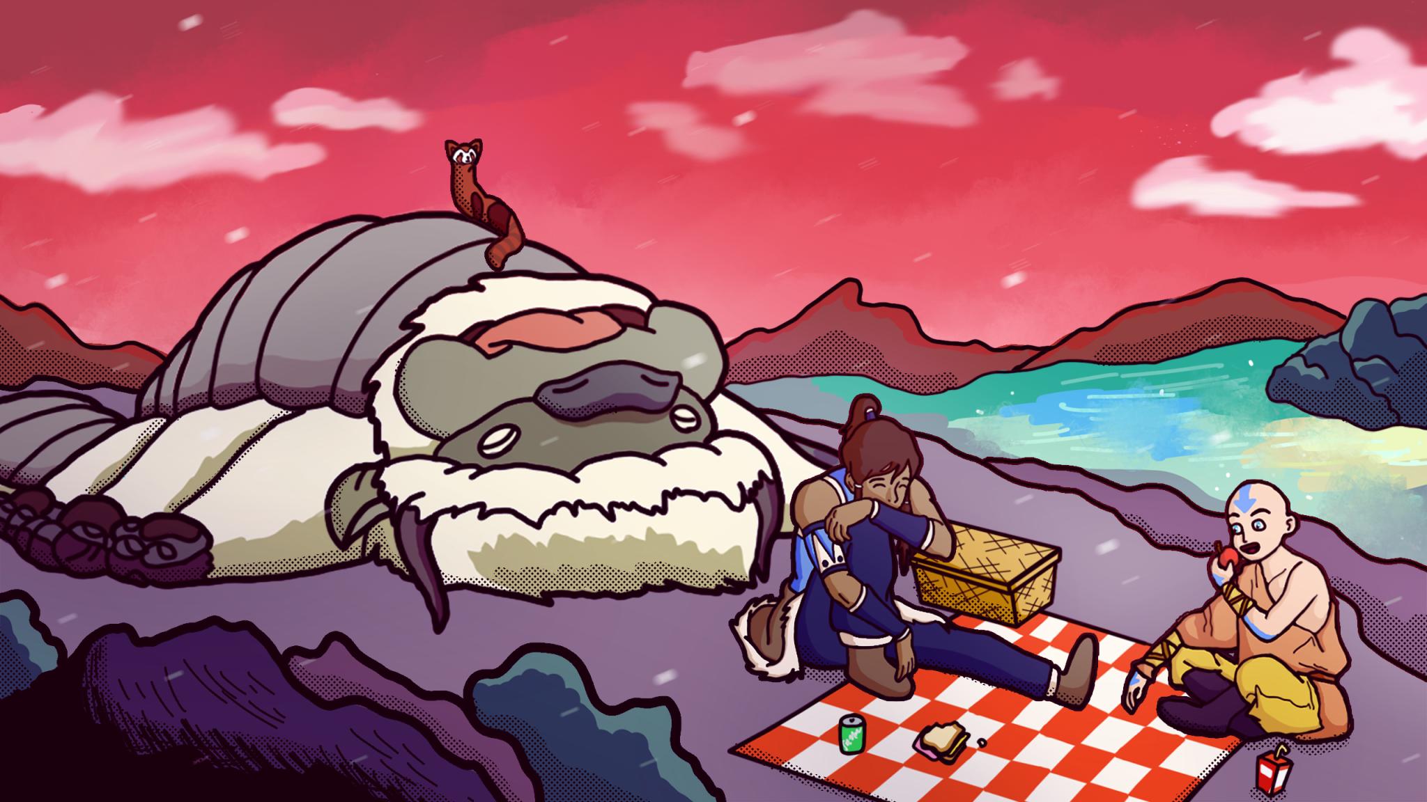 Discovery splash banner for Avatar: The Last Airbender Discord server