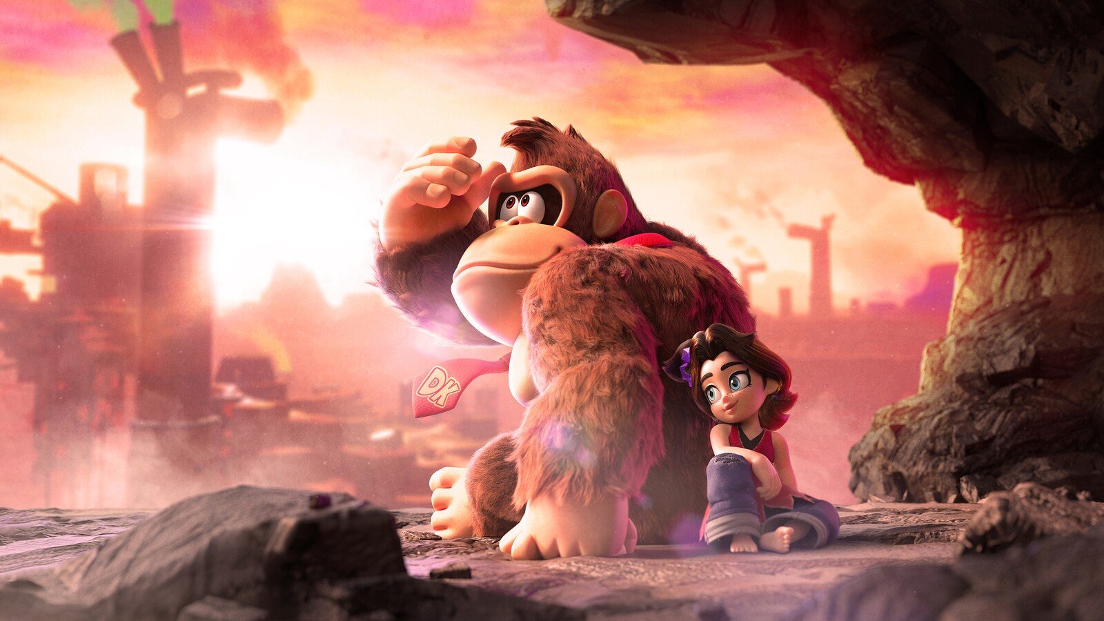 Discovery splash banner for Kong Island - The Donkey Kong Discord Discord server