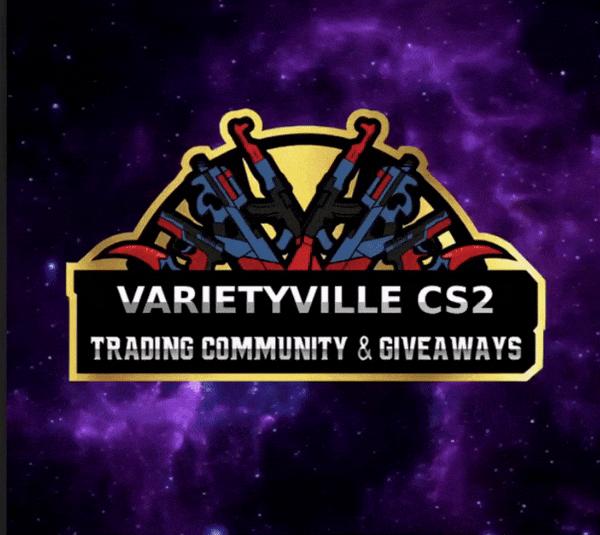 Discovery splash banner for Variety Ville | CS2 CSGO Skin Trading Discord server