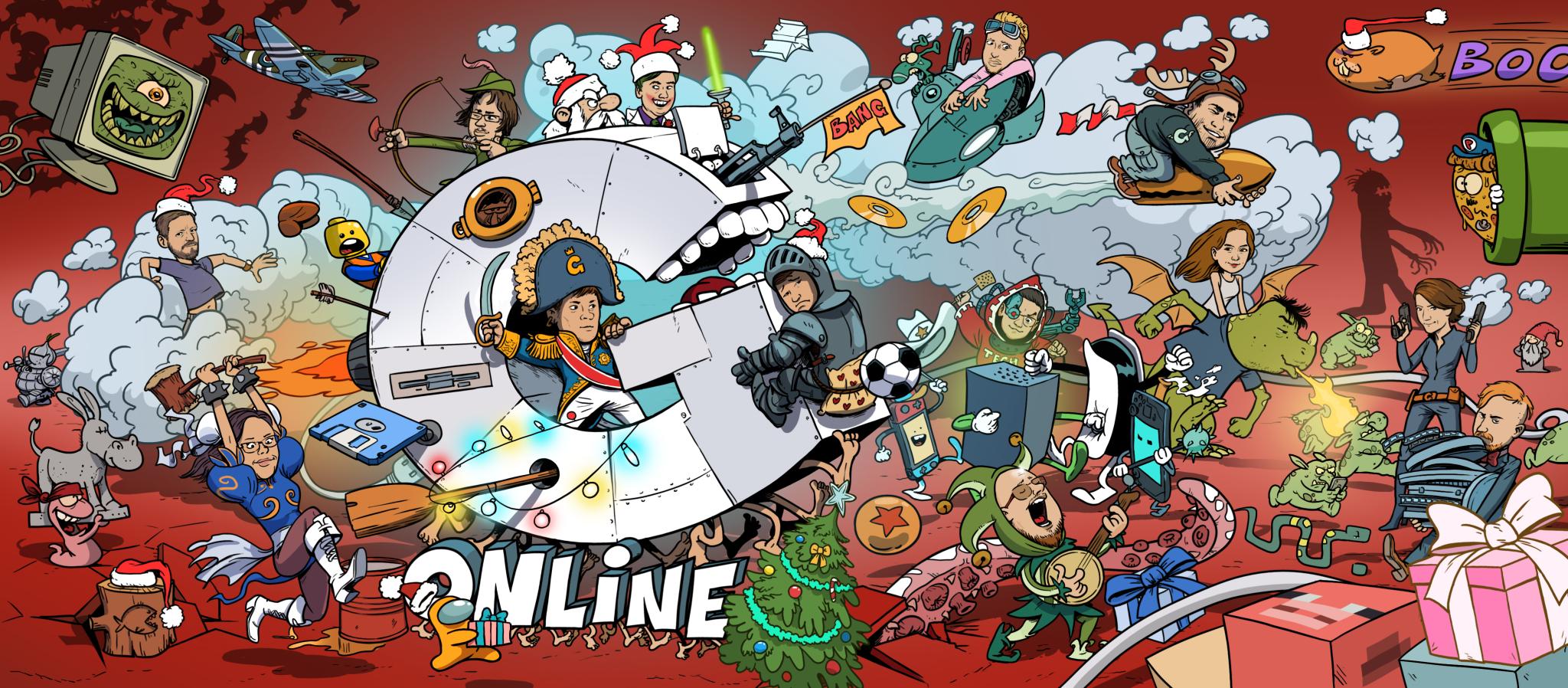 Discovery splash banner for GRYOnline.pl / tvgry Discord server