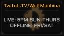 Discovery splash banner for Wolf Machina Discord server