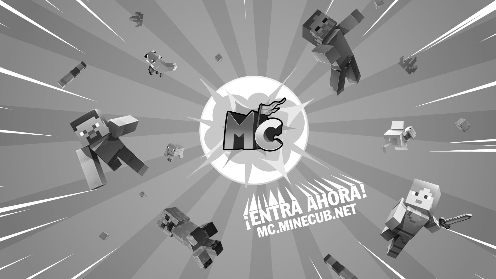 Discovery splash banner for MineCub Network Discord server