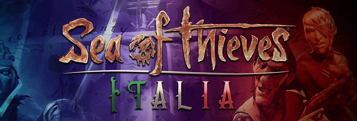 Discovery splash banner for Sea of Thieves Italia Discord server