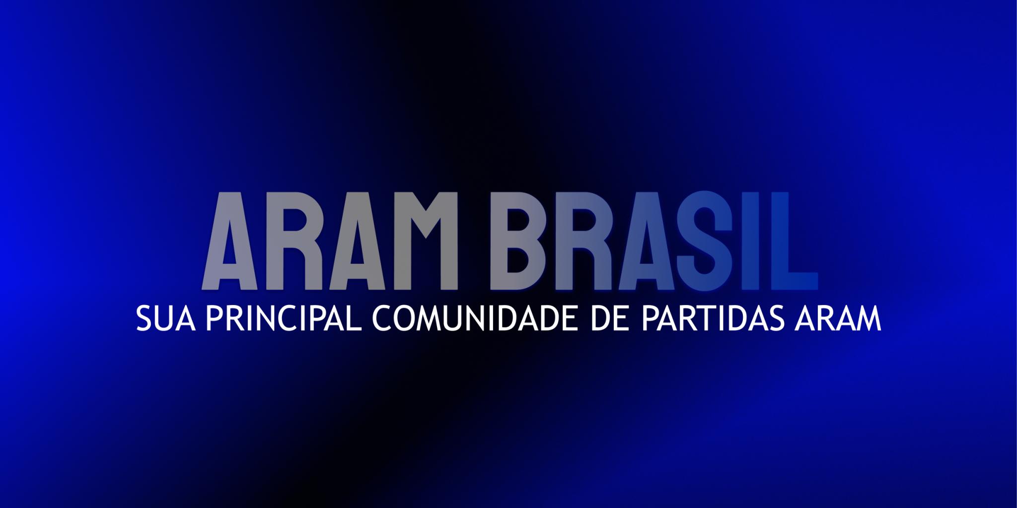 Discovery splash banner for ARAM BRASIL Discord server