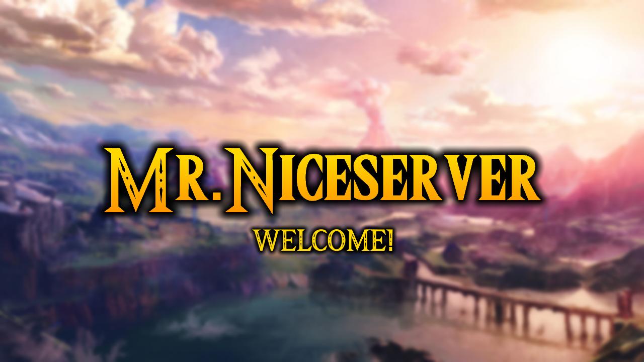 Discovery splash banner for Mr.Niceserver Discord server