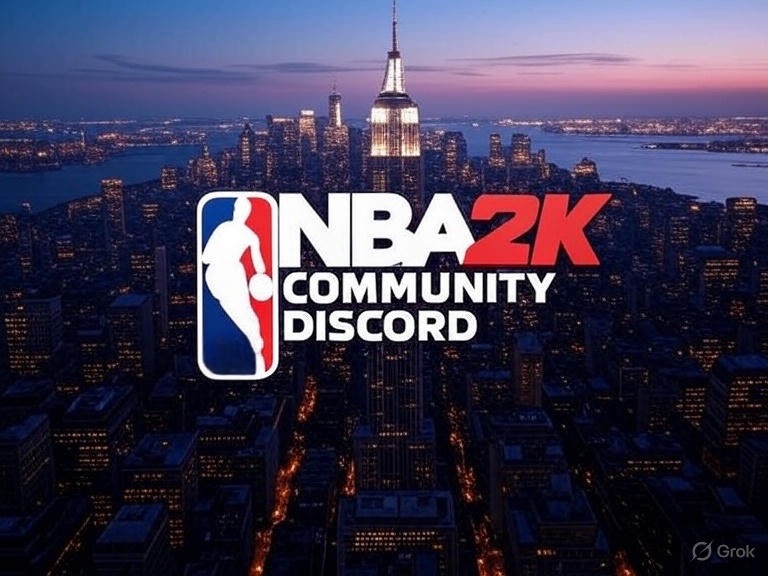 Discovery splash banner for NBA 2K COMMUNITY Discord server