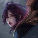 Discovery splash banner for Kai'Sa Mains Discord server