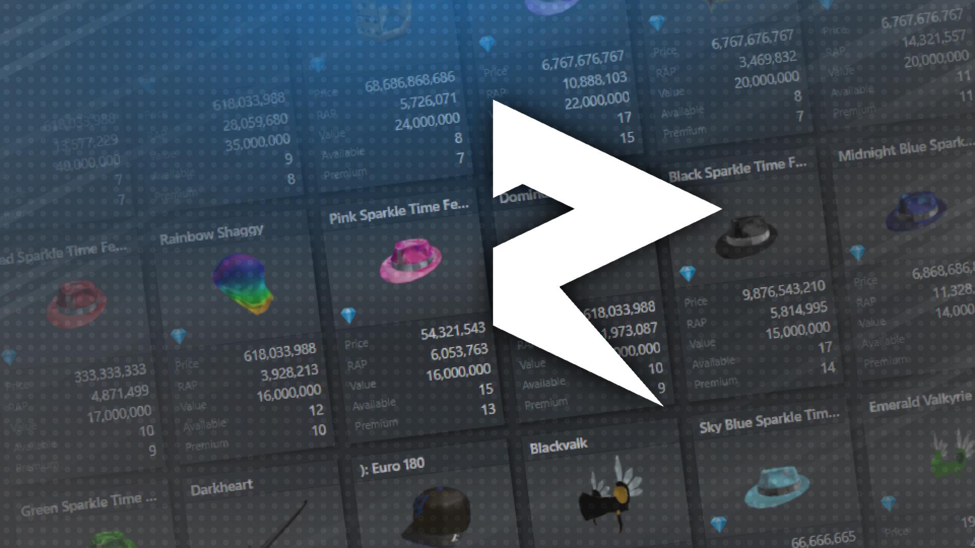 Discovery splash banner for Rolimon's | Roblox Trading Discord server