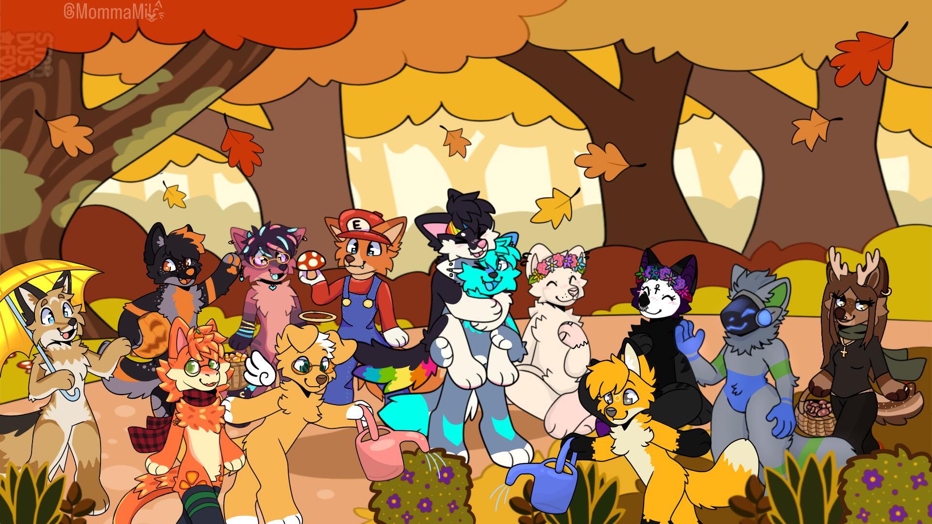 Discovery splash banner for The Furry Sanctuary Discord server