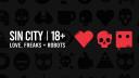Discovery splash banner for Sin City | 18+ Discord server