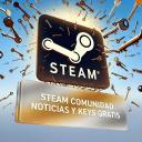 Discovery splash banner for Steam Comunidad Noticias y Keys Gratis Discord server
