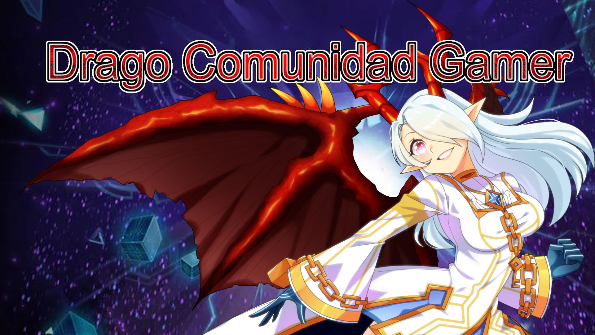 Discovery splash banner for Drago Comunidad Gamer Discord server