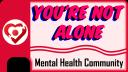 Discovery splash banner for You're Never Alone Discord server