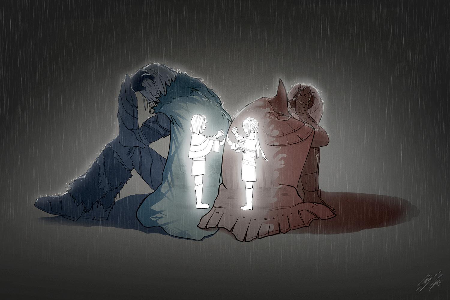 Discovery splash banner for Fire Emblem: Three Houses Discord server