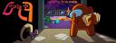 Discovery splash banner for Among Us Deutschland Discord server