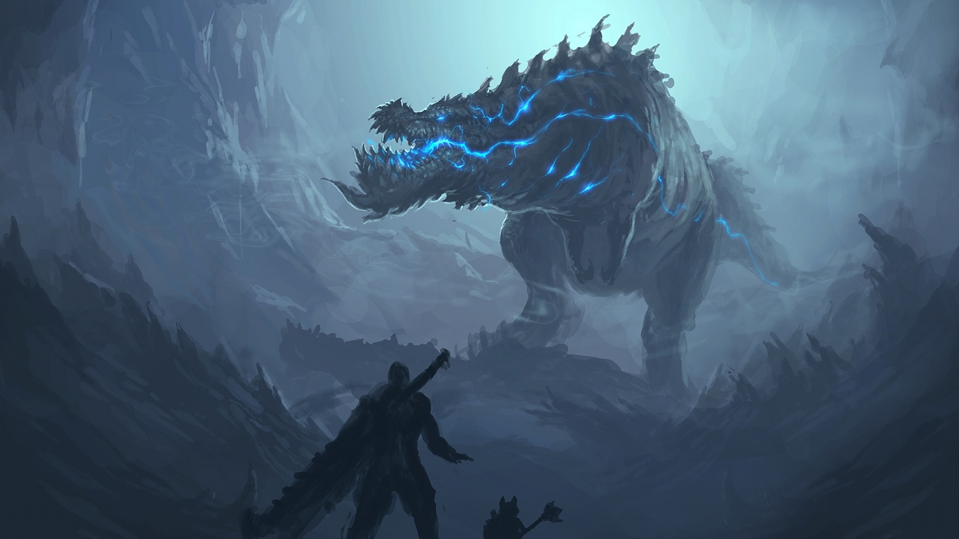 Discovery splash banner for Monster Hunter RU Community Discord server