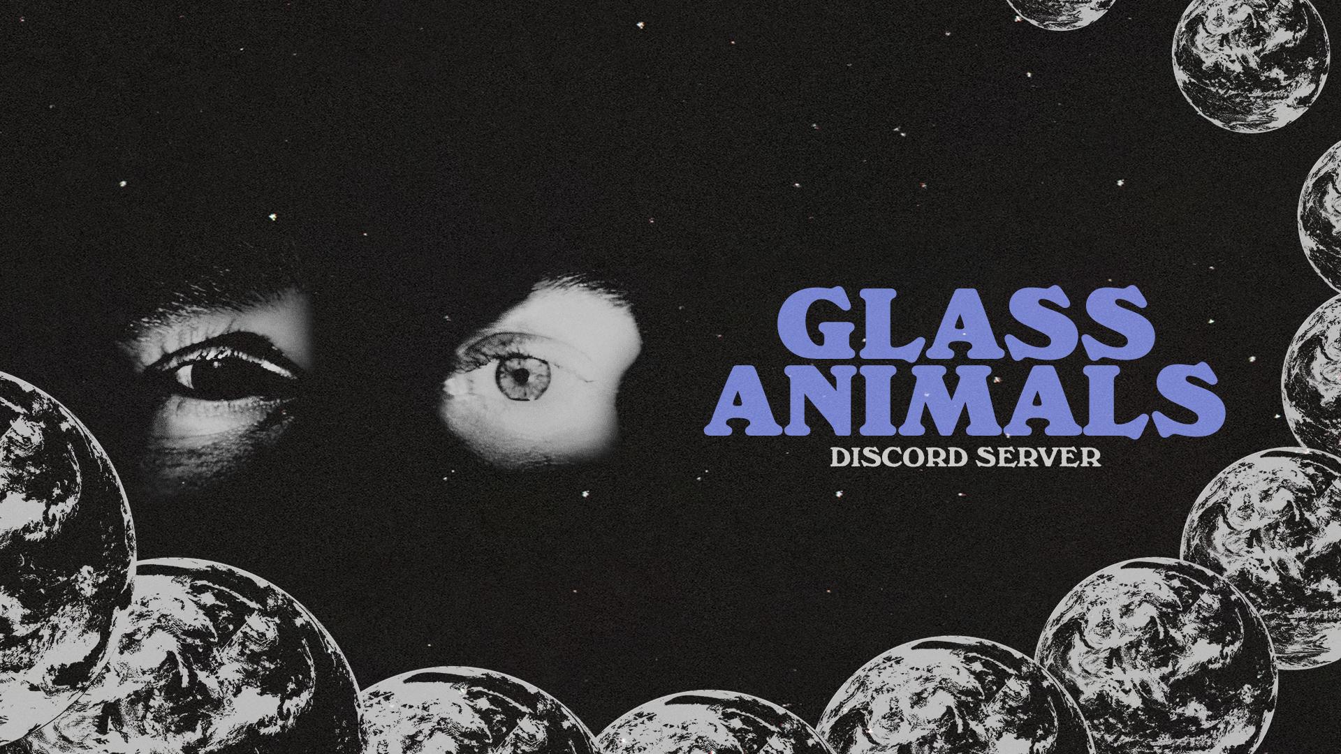 Discovery splash banner for Glass Animals Discord server