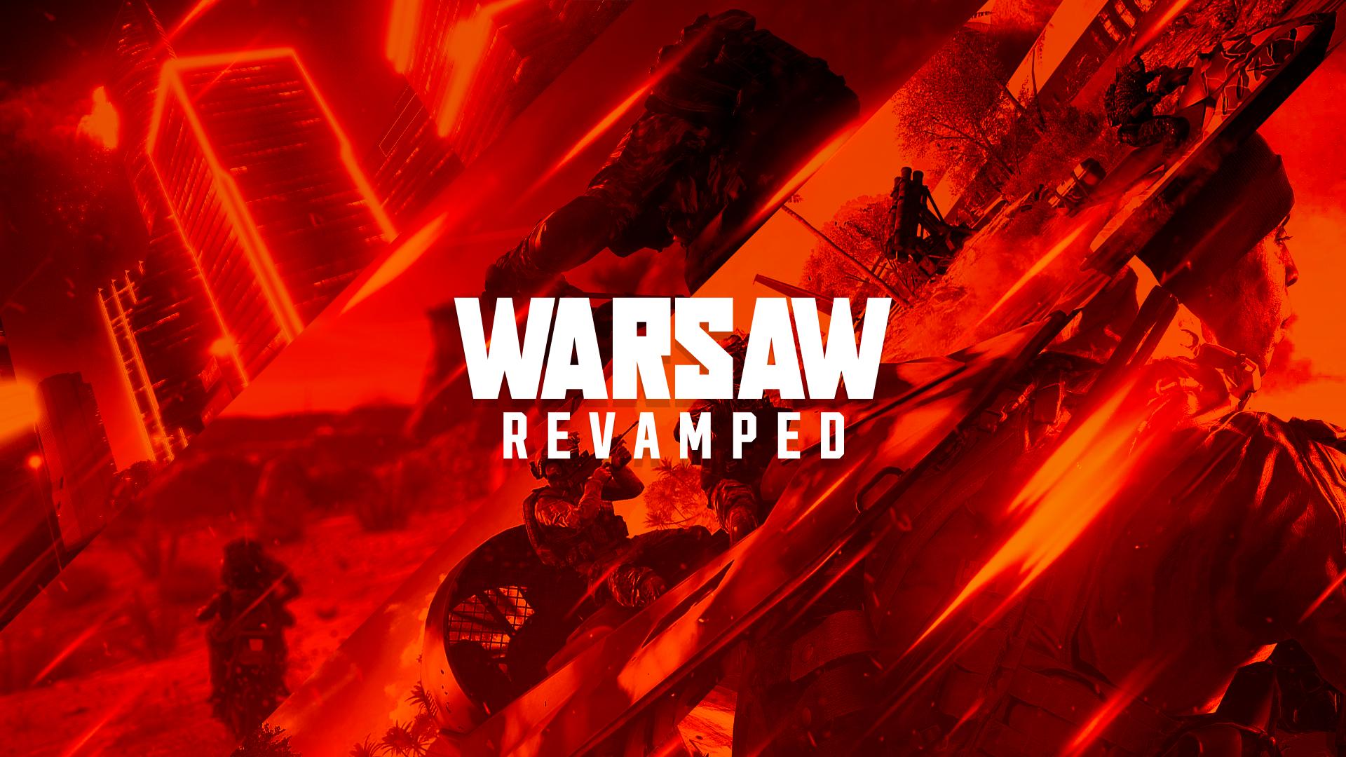 Discovery splash banner for Warsaw Revamped Discord server