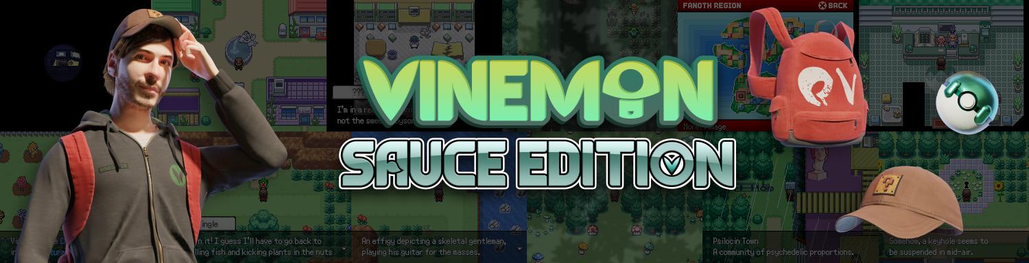Discovery splash banner for Vinemon Community Discord server